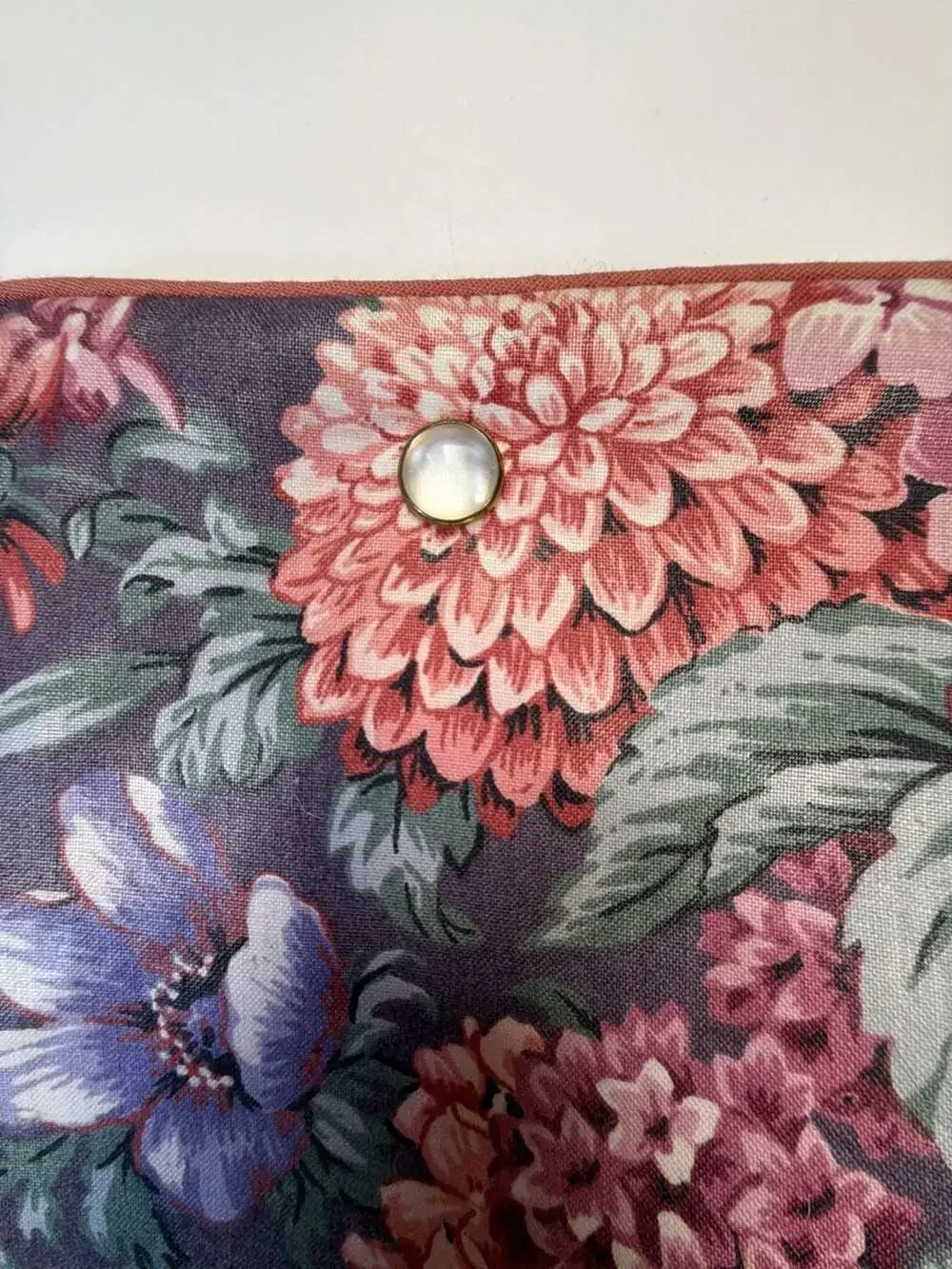 The Galante Studio Hanging Travel Jewelry Organizer with Floral Print